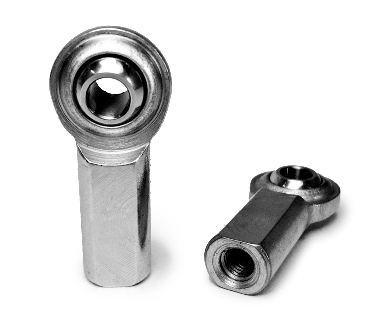 Rod Ends - Metric Female - Stainless 304 Housing, PTFE Race - M12 x 1.75 RH - 2 Pack