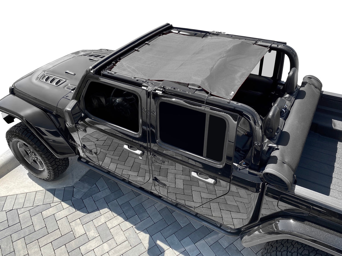 JT Four-Door Teddy Top - Gray