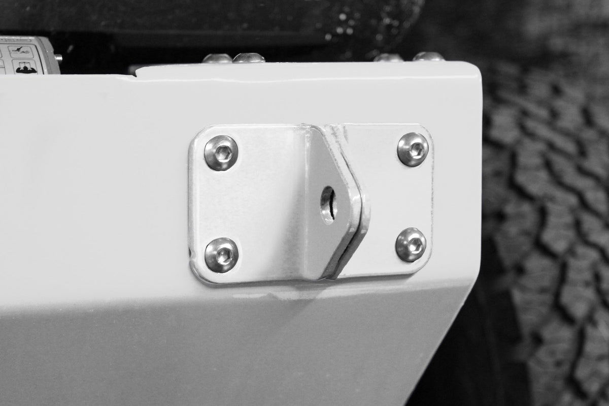 Steinjäger Recovery and Towing Wrangler JK 2007-2018 D-Ring Mounting Brackets Cloud White