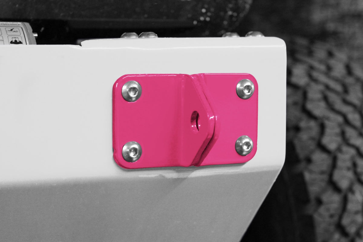 JK D-Ring Mount Kit - Hot Pink