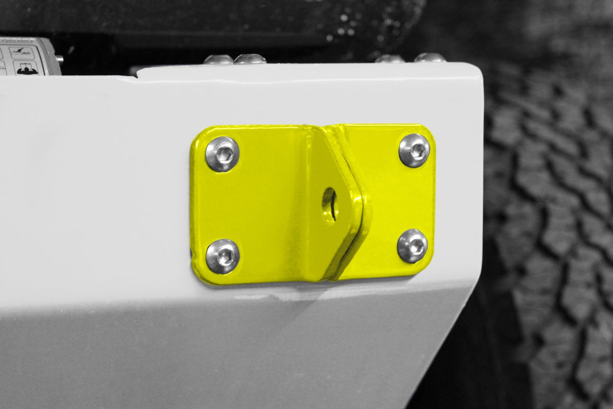 JK D-Ring Mount Kit - Neon Yellow