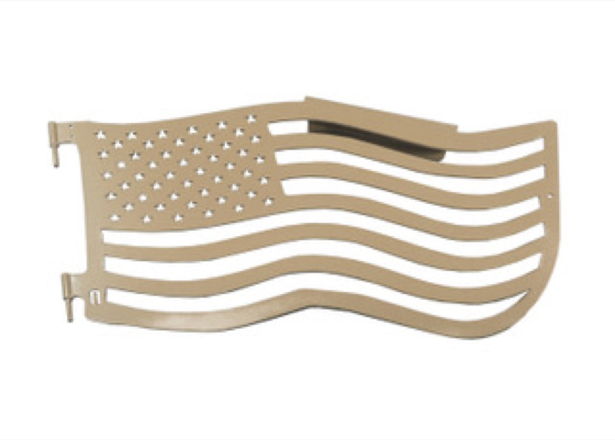 TJ Premium Flag Trail Doors - Military Beige
