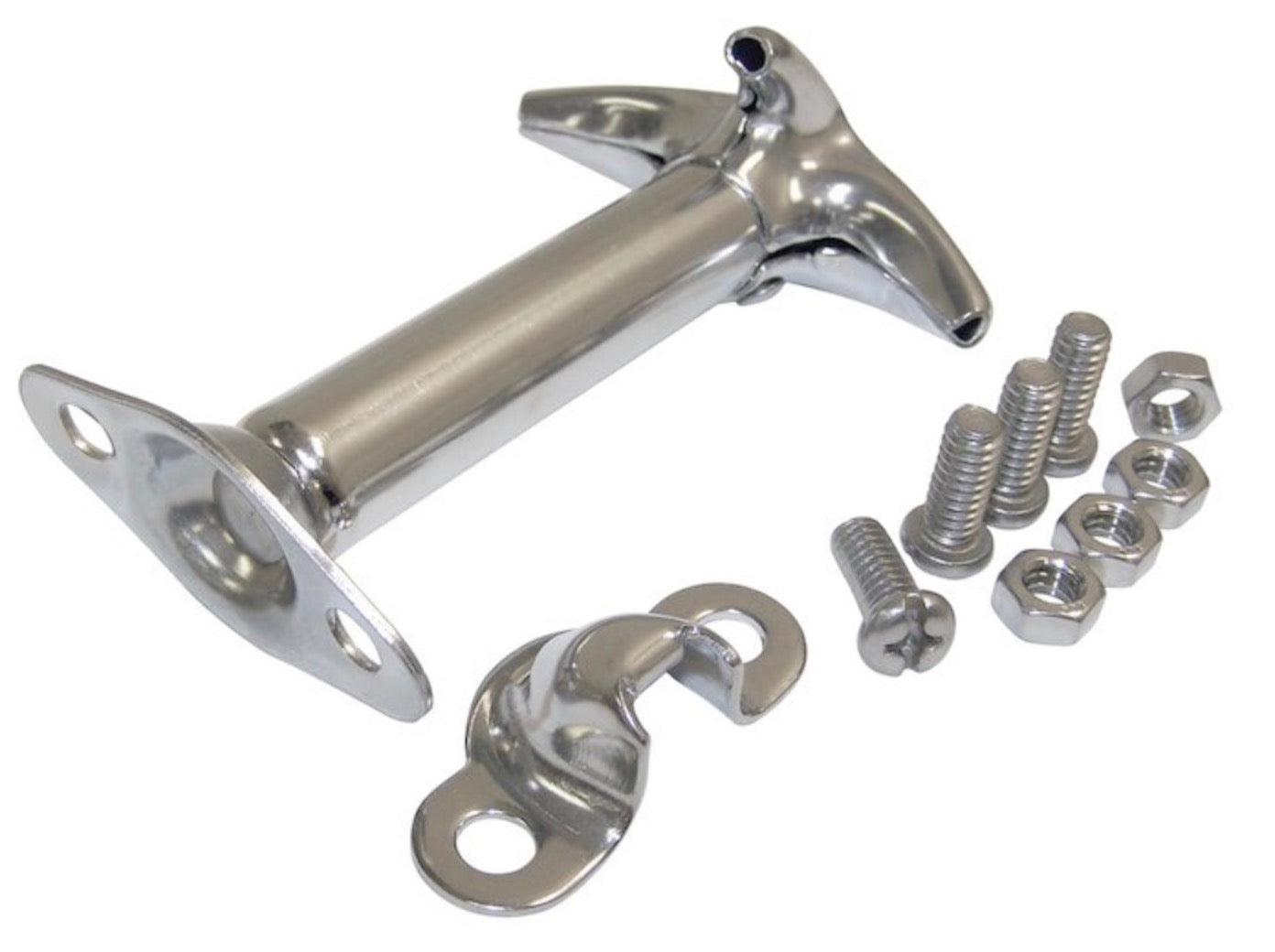 Steinjäger Exterior Accessories CJ-3A 1949-1953 Hood Flutter Linkage Stainless
