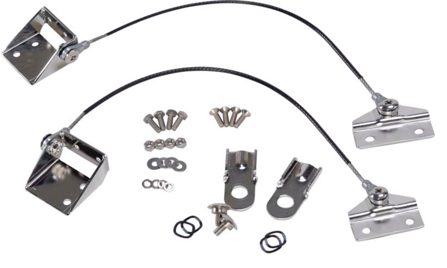 Steinjäger Exterior Accessories CJ-8 1981-1986 Tailgate Latch Polished Stainless Steel