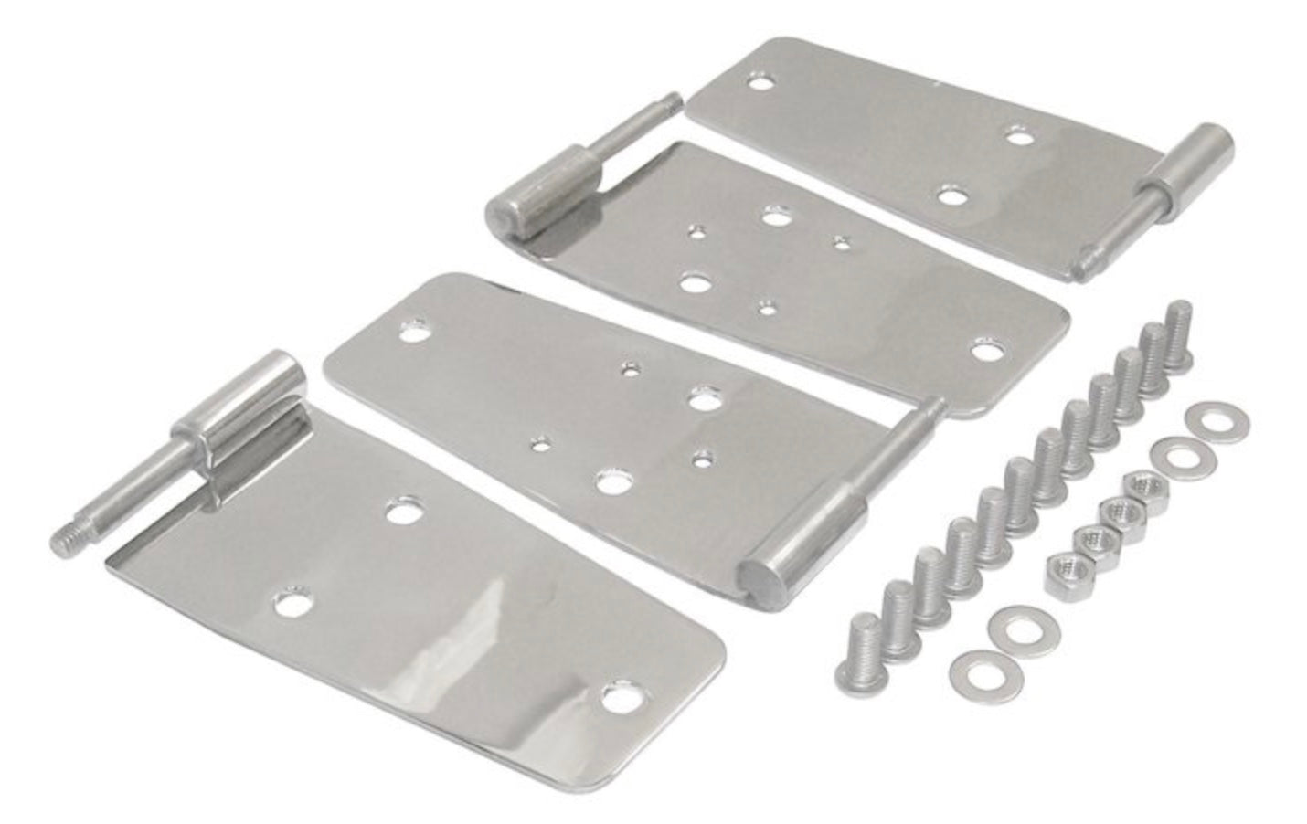 Steinjäger Doors Wrangler YJ 1987-1993 Replacement Parts Hinges Polished Stainless