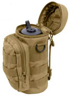 Steinjäger Interior Accessories Wrangler JK 2007-2018 MOLLE Accessories Water Bottle Pouch Coyote Brown