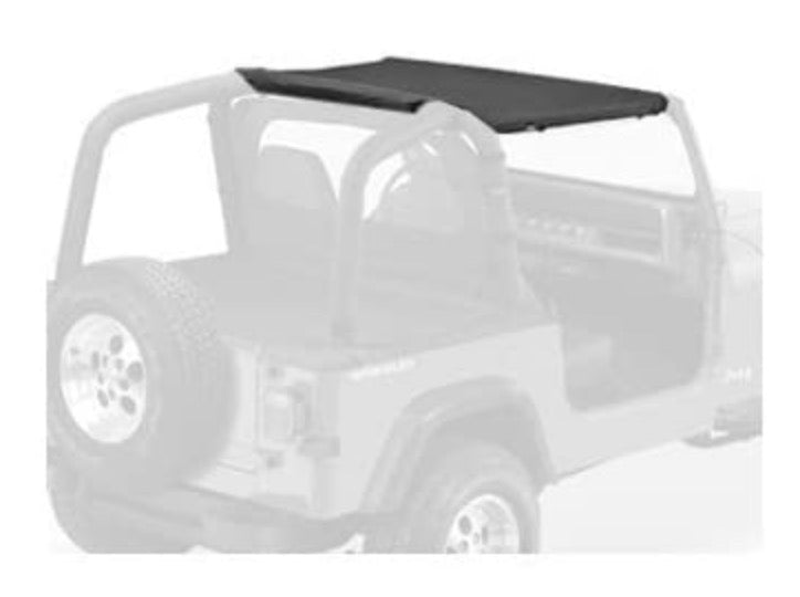 Steinjäger Tops and Covers Wrangler YJ 1992-1995 Bimini Black Denim Strapless
