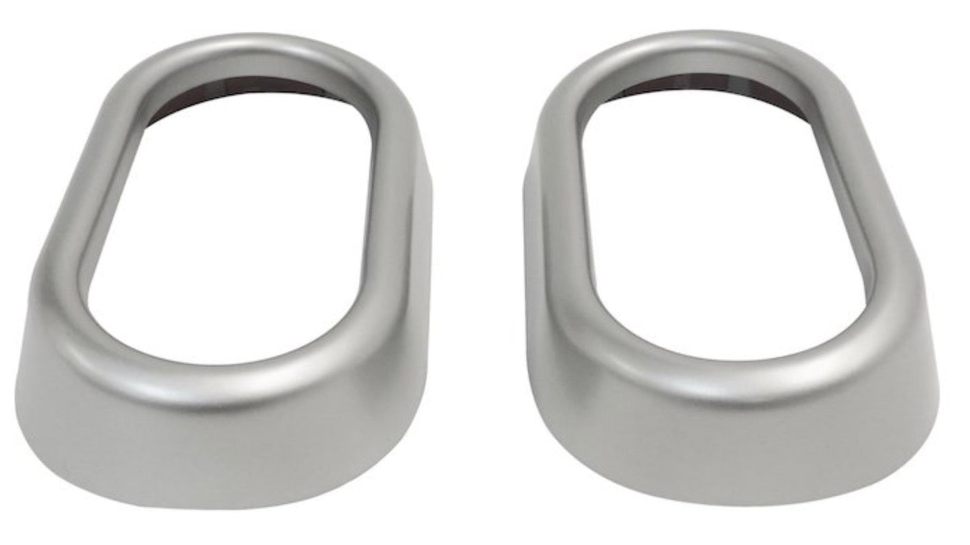 Steinjäger Doors Wrangler JK 2007-2010 Handle Accents Interior Brushed Silver