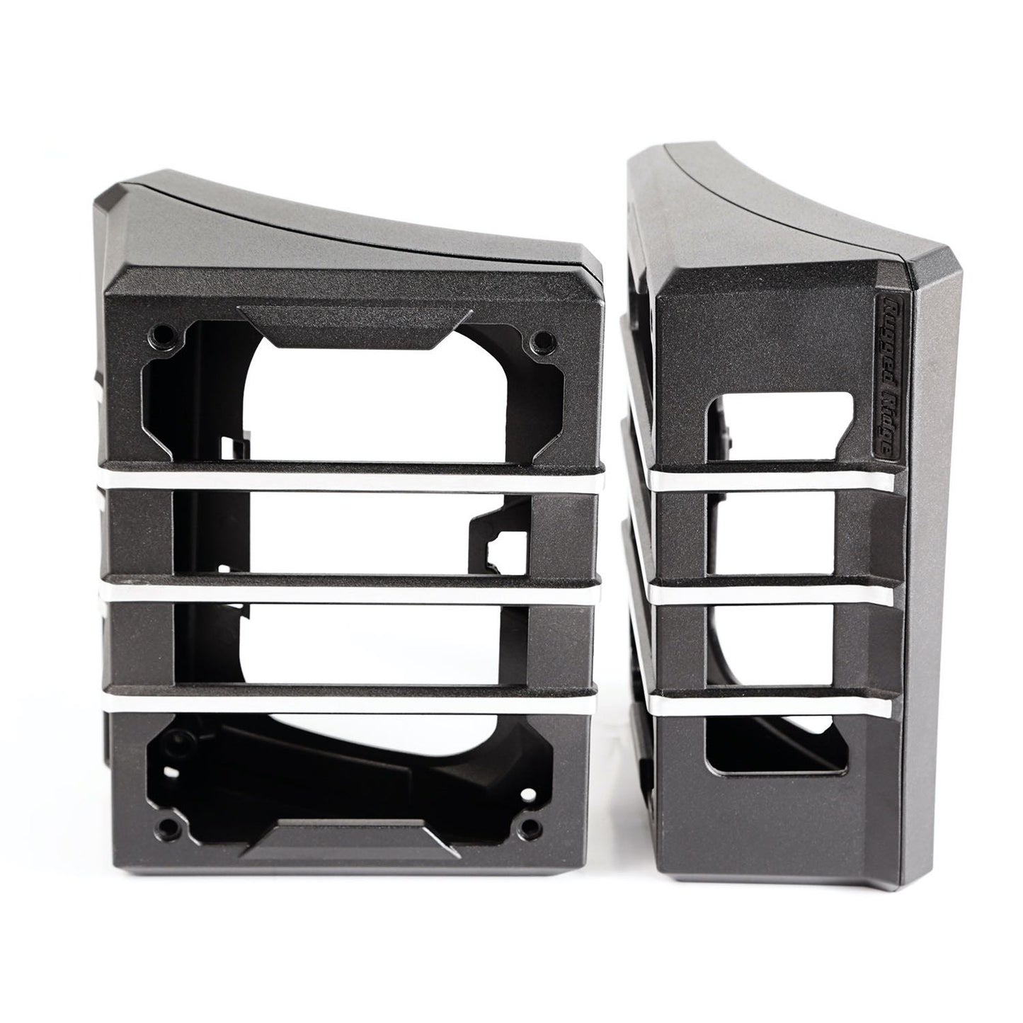 Steinjäger Exterior Accessories Wrangler JK 2007-2018 Light Guards Rear, OE Style Black Aluminum