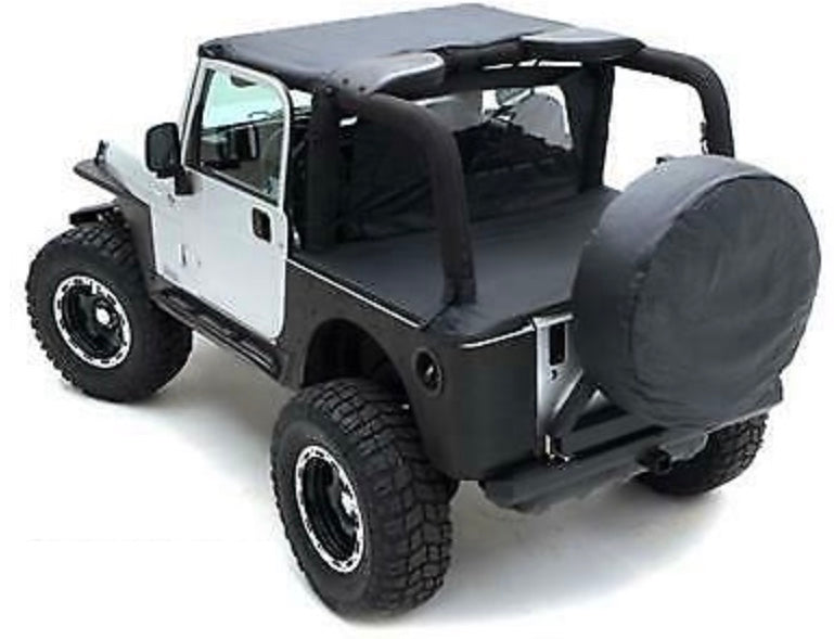 Steinjäger Tops and Covers Wrangler JK 2007-2011 Bimini 2 Door Black Diamond