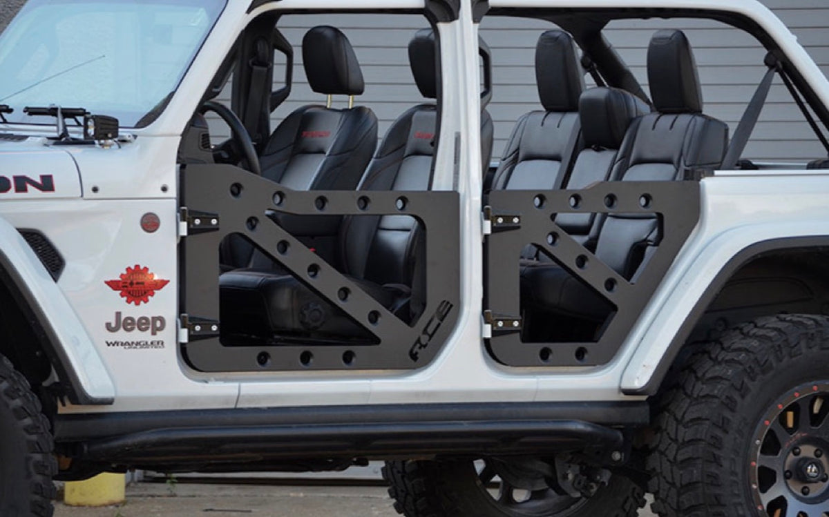 Ace JL Rear Trail Door Kit - Gladiator JT - Bare