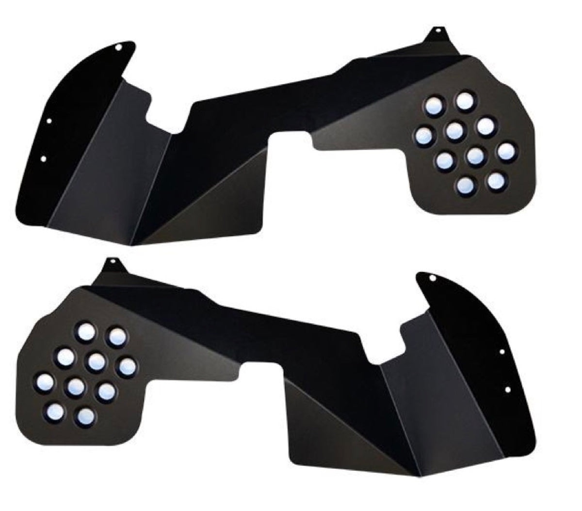 JL JLU Ace Front Inner Fender Kit - Bare