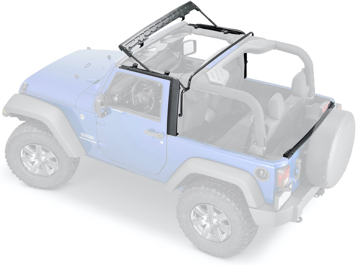 Steinjäger Tops and Covers Wrangler TJ 1997-2006 Replacement Slant Back Black Diamond