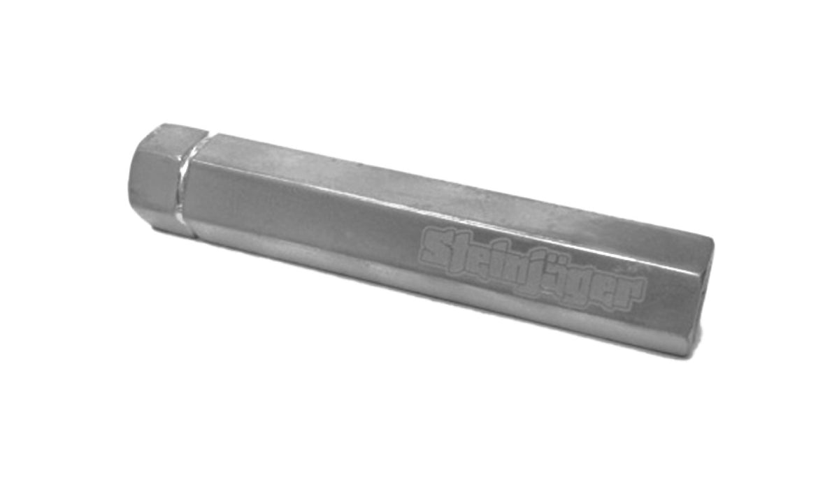 Threaded Tubes - End LInks and Short LInkages - M8 x 1.25 - 70mm Long - Gray Hammertone Powder Coated Steel Tube