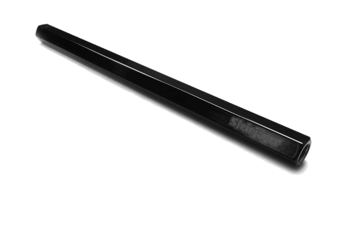 Threaded Tubes - End LInks and Short LInkages - 1/4-28 - 10 Inches Long - Black Powder Coated Steel Tube