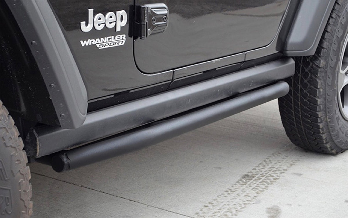 ACE JL 2-Door Rock Slider Kit - Black