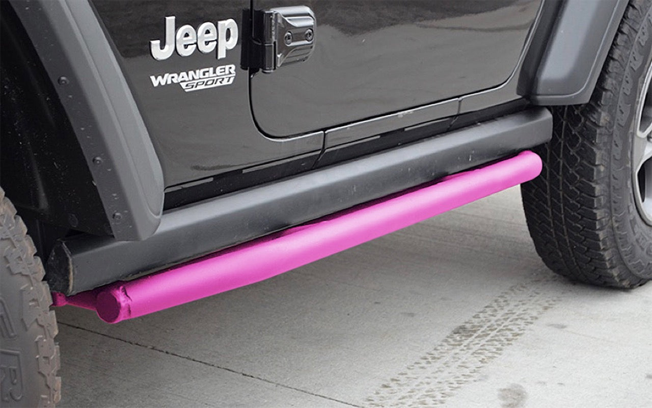 Steinjäger Armor Wrangler JL 2018 to Present Rock Sliders 2 Door JL Pinky