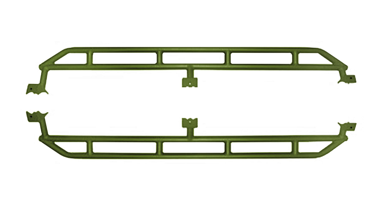 Steinjäger Armor Gladiator JT 2019 to Present Rock Sliders Locas Green