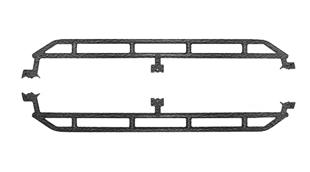 Steinjäger Armor Gladiator JT 2019 to Present Rock Sliders Black