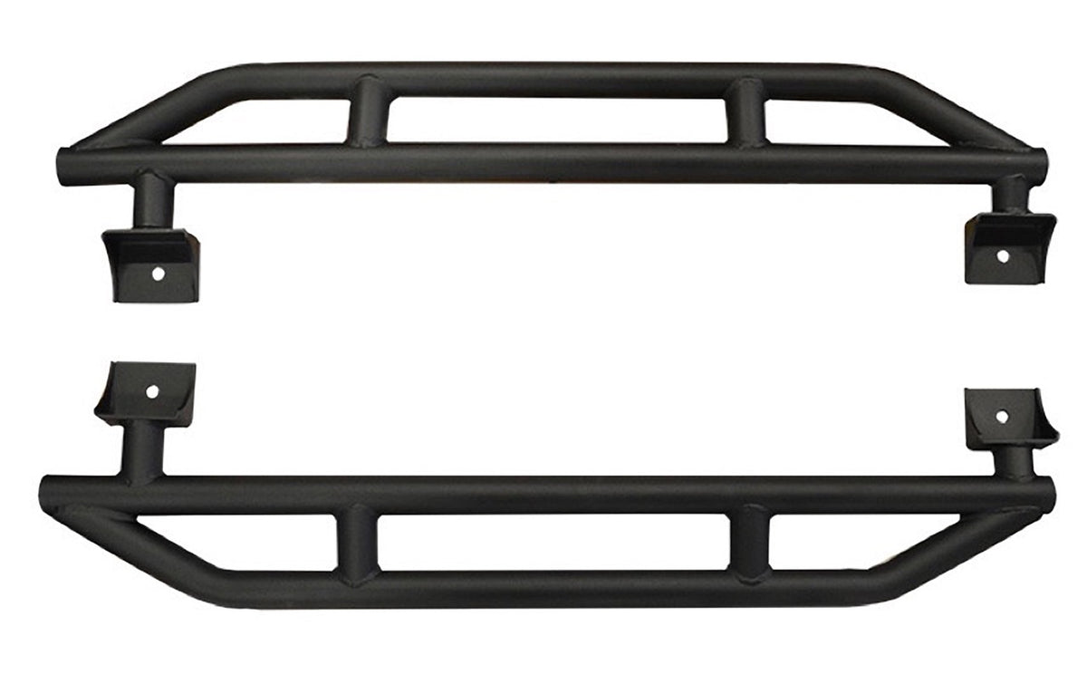 Steinjäger Armor Wrangler JK 2007-2018 Rock Sliders 2 Door Black