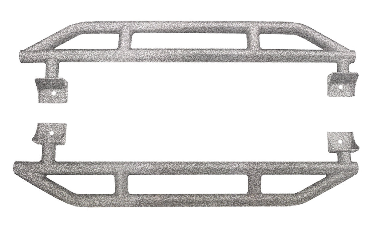 Steinjäger Armor Wrangler JK 2007-2018 Rock Sliders 2 Door Gray Hammertone