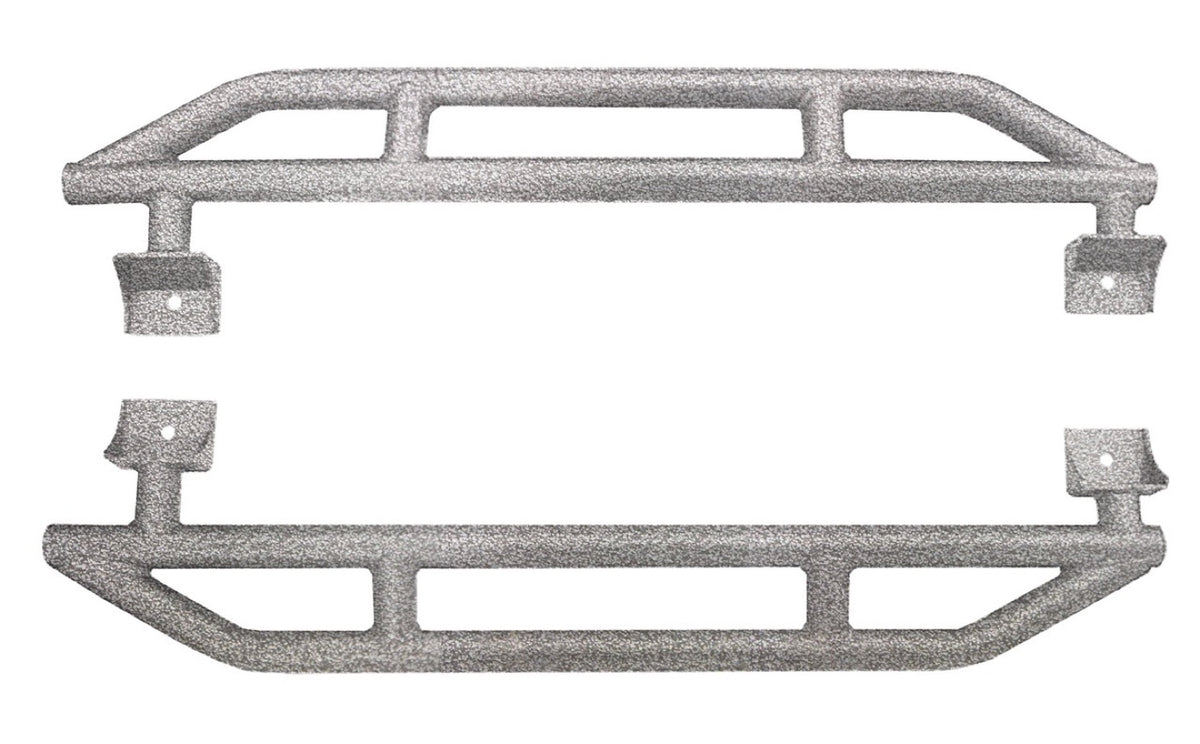 ACE JK Rock Slider Kit - Gray Hammertone