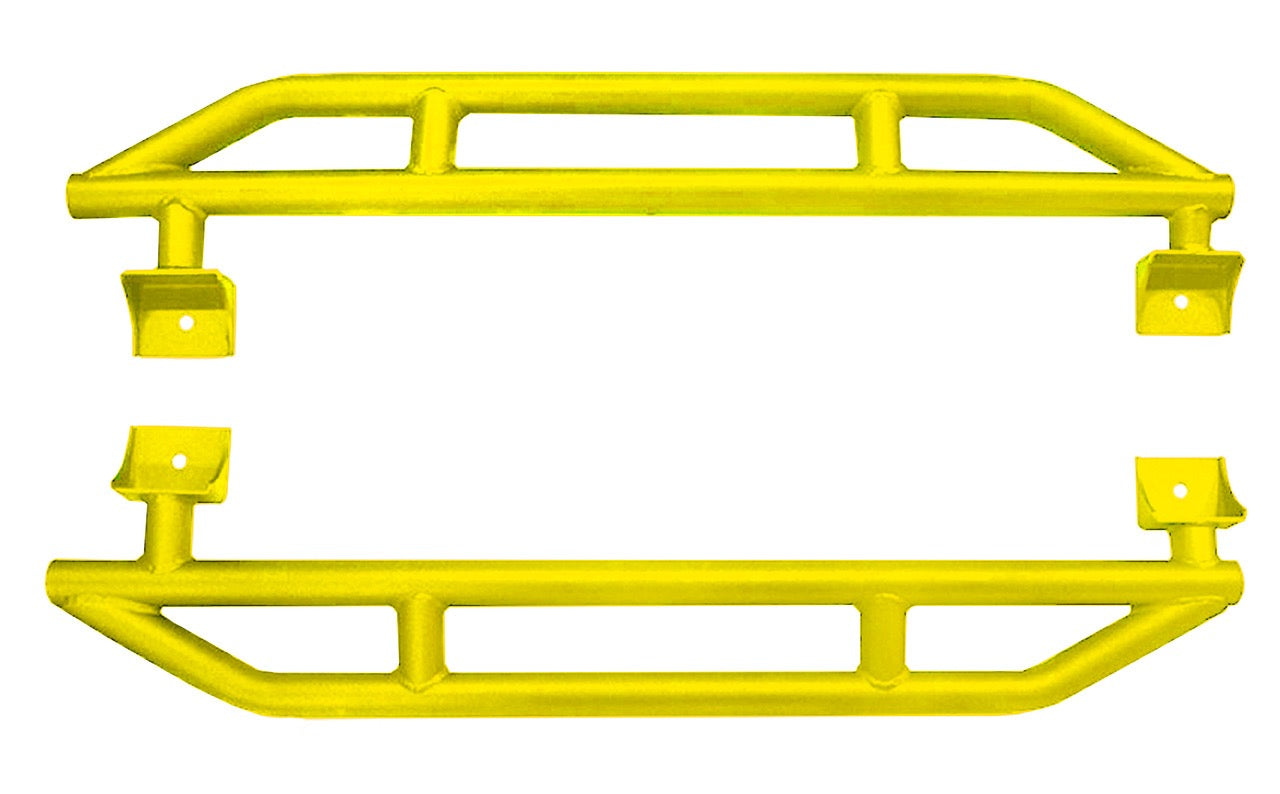 Steinjäger Armor Wrangler JK 2007-2018 Rock Sliders 2 Door Neon Yellow