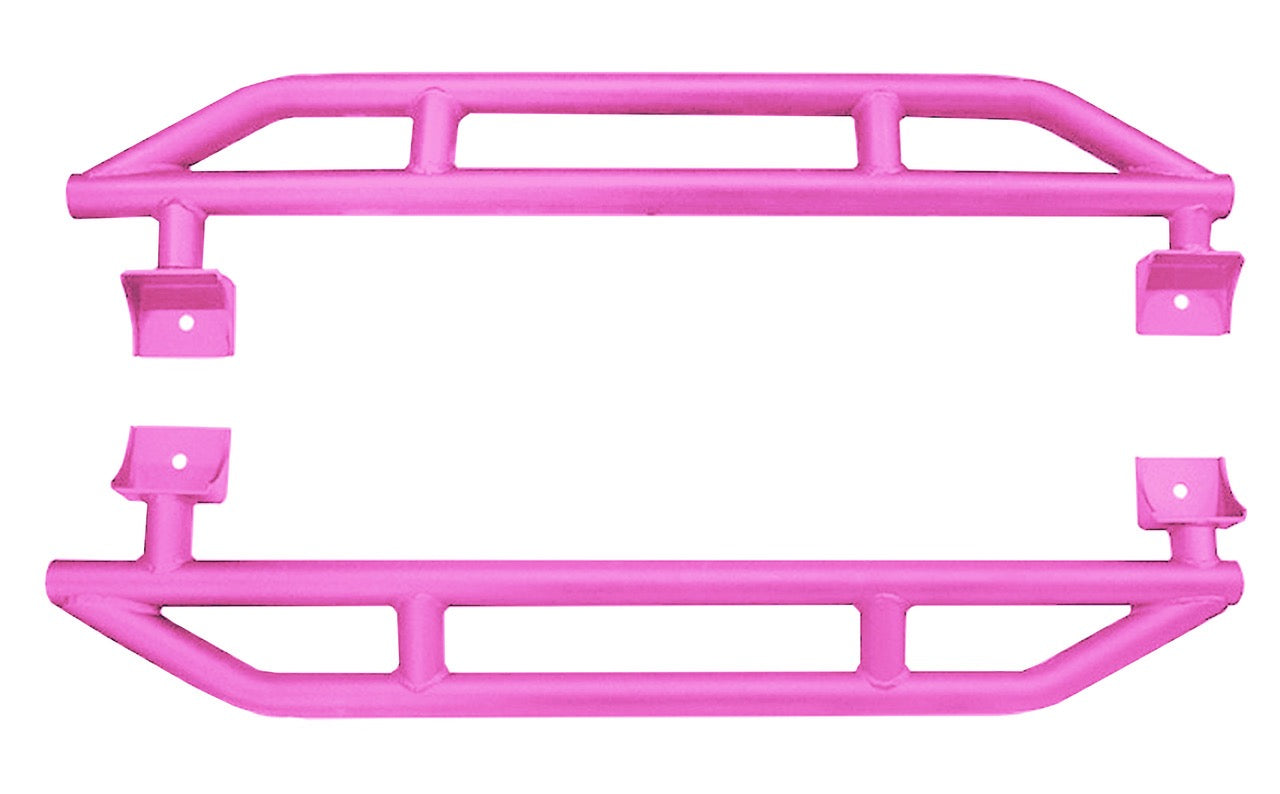 Steinjäger Armor Wrangler JK 2007-2018 Rock Sliders 2 Door Pinky