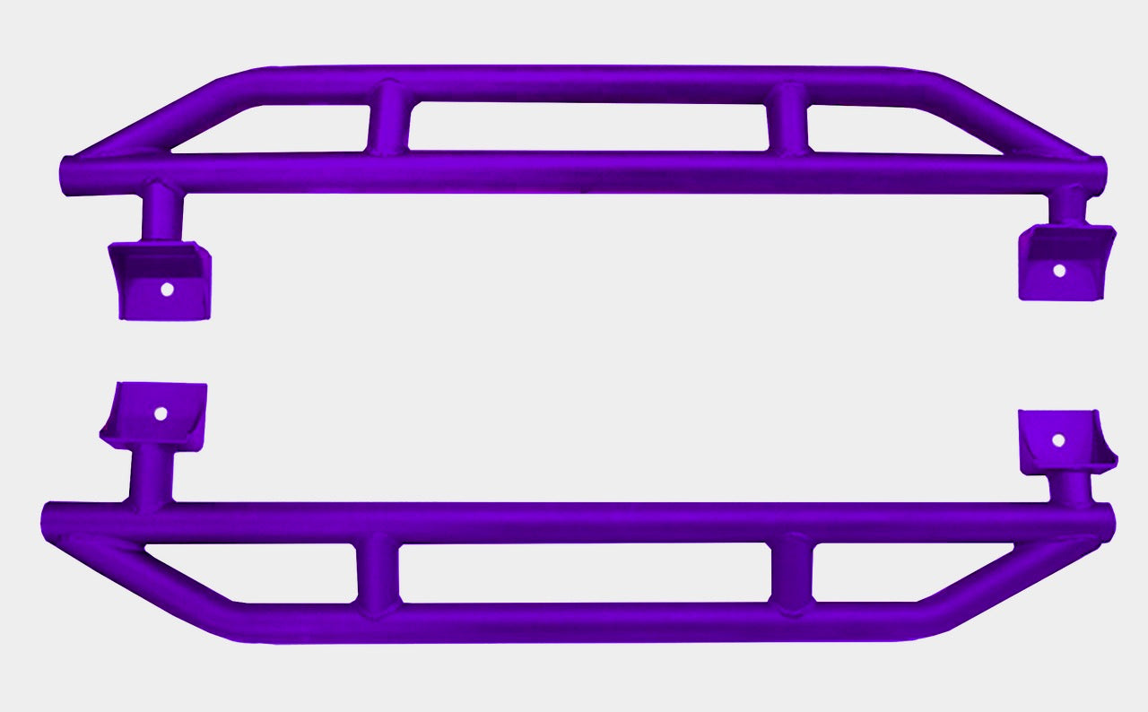 Steinjäger Armor Wrangler JK 2007-2018 Rock Sliders 2 Door Sinbad Purple