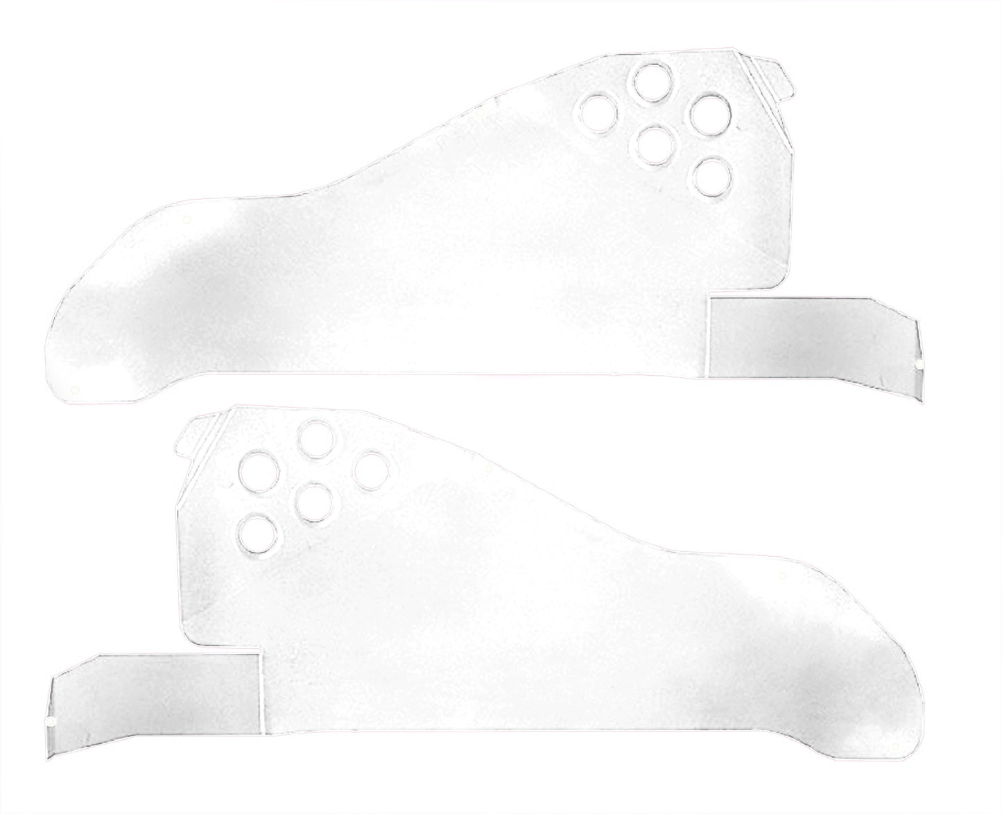 Steinjäger Fenders Wrangler JK 2007-2018 Inner Rear Cloud White
