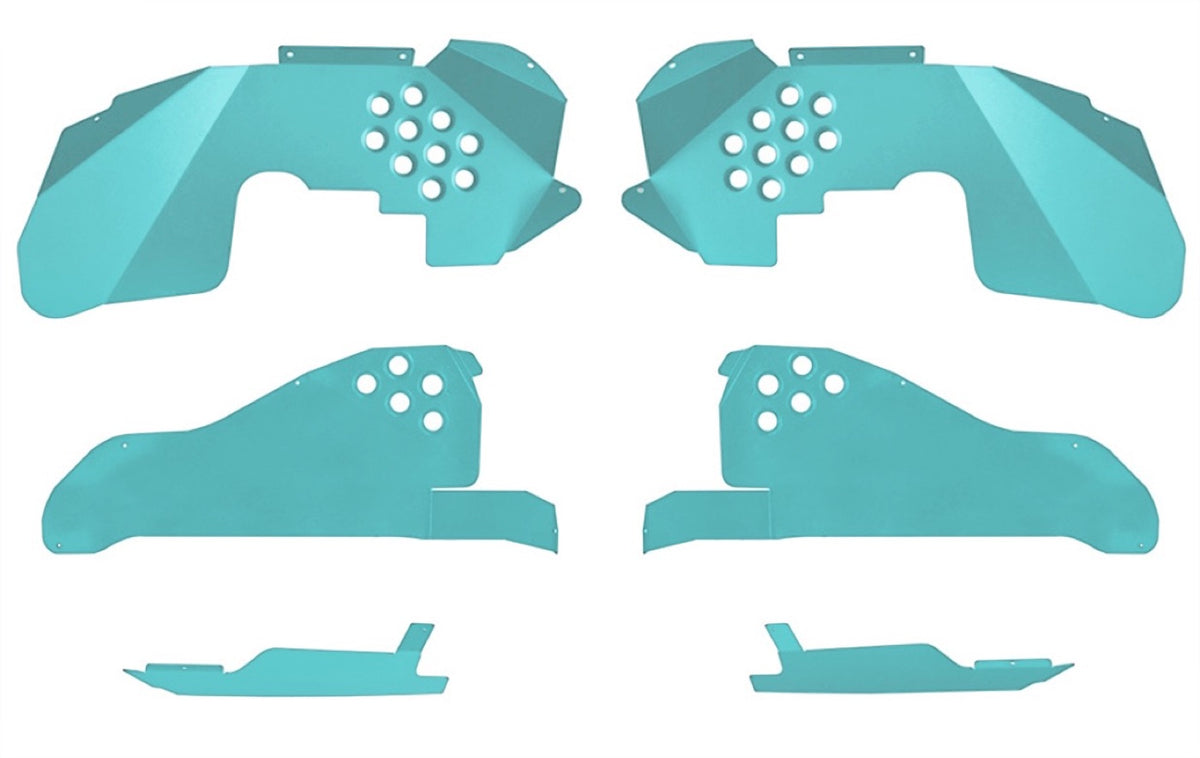 JK JKU Ace Full Inner Fender Kit - Tiffany Blue