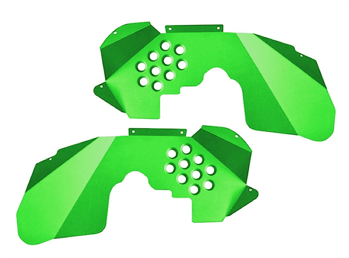 JK Ace Inner Fender Kit for Falcon Shocks - Neon Green
