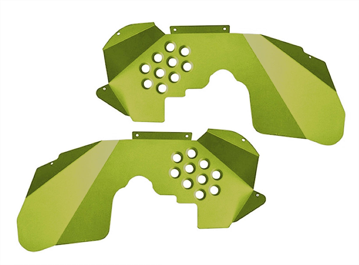 JK Ace Inner Fender Kit for Falcon Shocks - Gecko Green