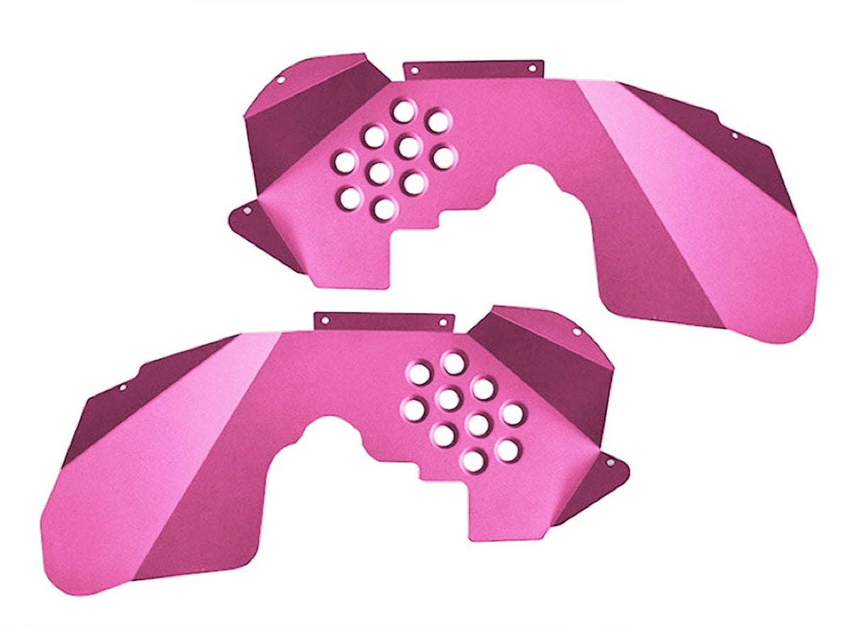 JK Ace Inner Fender Kit for Falcon Shocks - Pinky