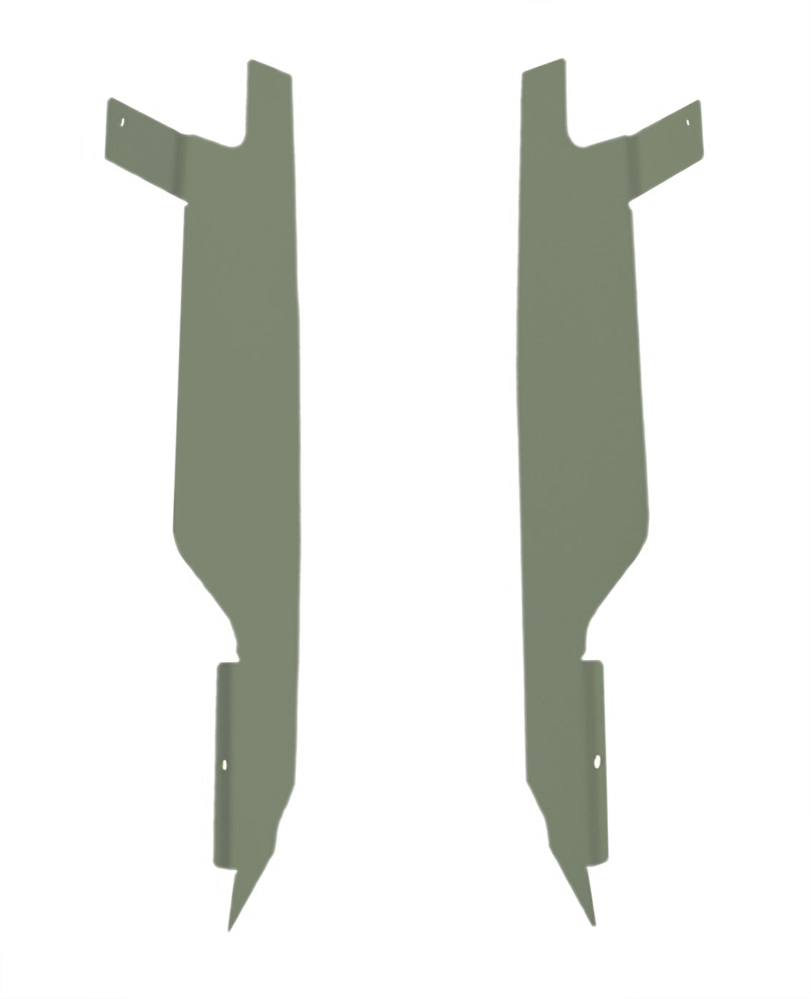 JKU Ace Inner Fender Inserts - Locas Green