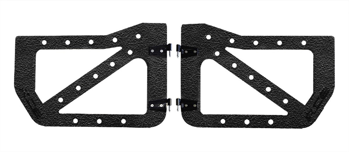 JK Ace Front Door Kit - Texturized Black