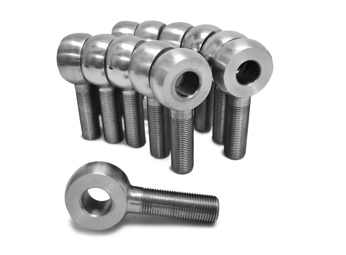 Rod Ends, Solid - Male - Chrome Moly - 3/4-16 RH - 1.125 Bore - 12 Pack