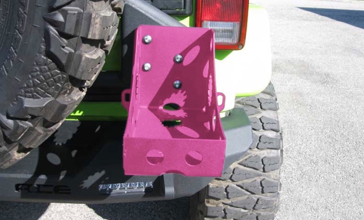 ACE JL Jerry Can Holder for Ace Bumpers - Pinky