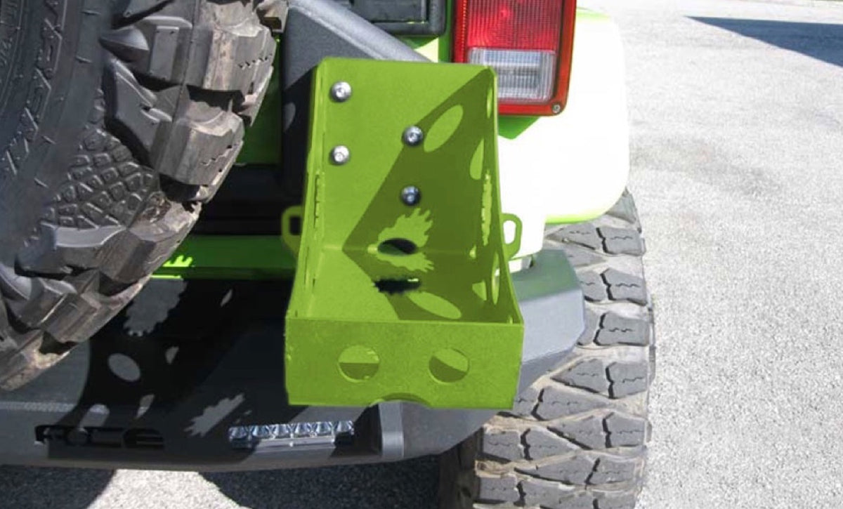 ACE JL Jerry Can Holder for Ace Bumpers - Gecko Green