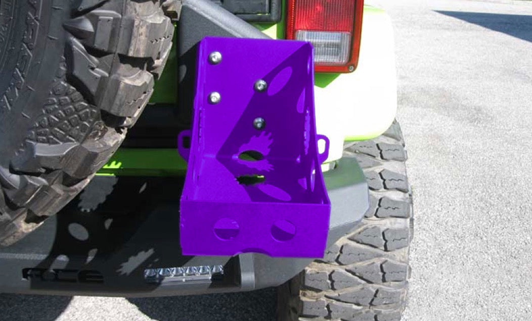 Steinjäger Bumpers Wrangler JL 2018 to Present Jerry Can Holder Sinbad Purple