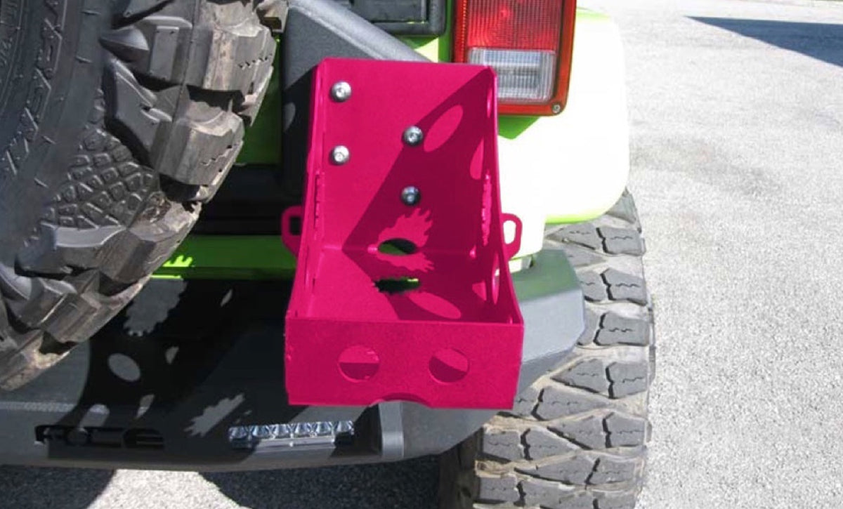 ACE JL Jerry Can Holder for Ace Bumpers - Hot Pink