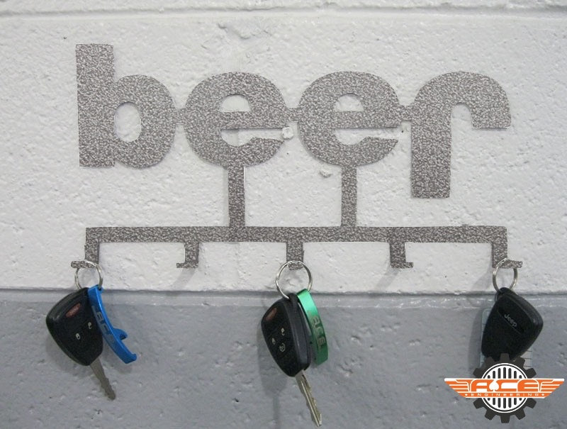 Steinjäger Interior Accessories Wrangler JL 2018 to Present Key Holder Beer Gray Hammertone