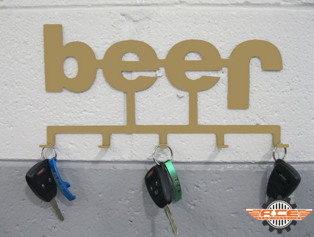 Ace Beer Key Holder - Wrangler JL - Military Beige