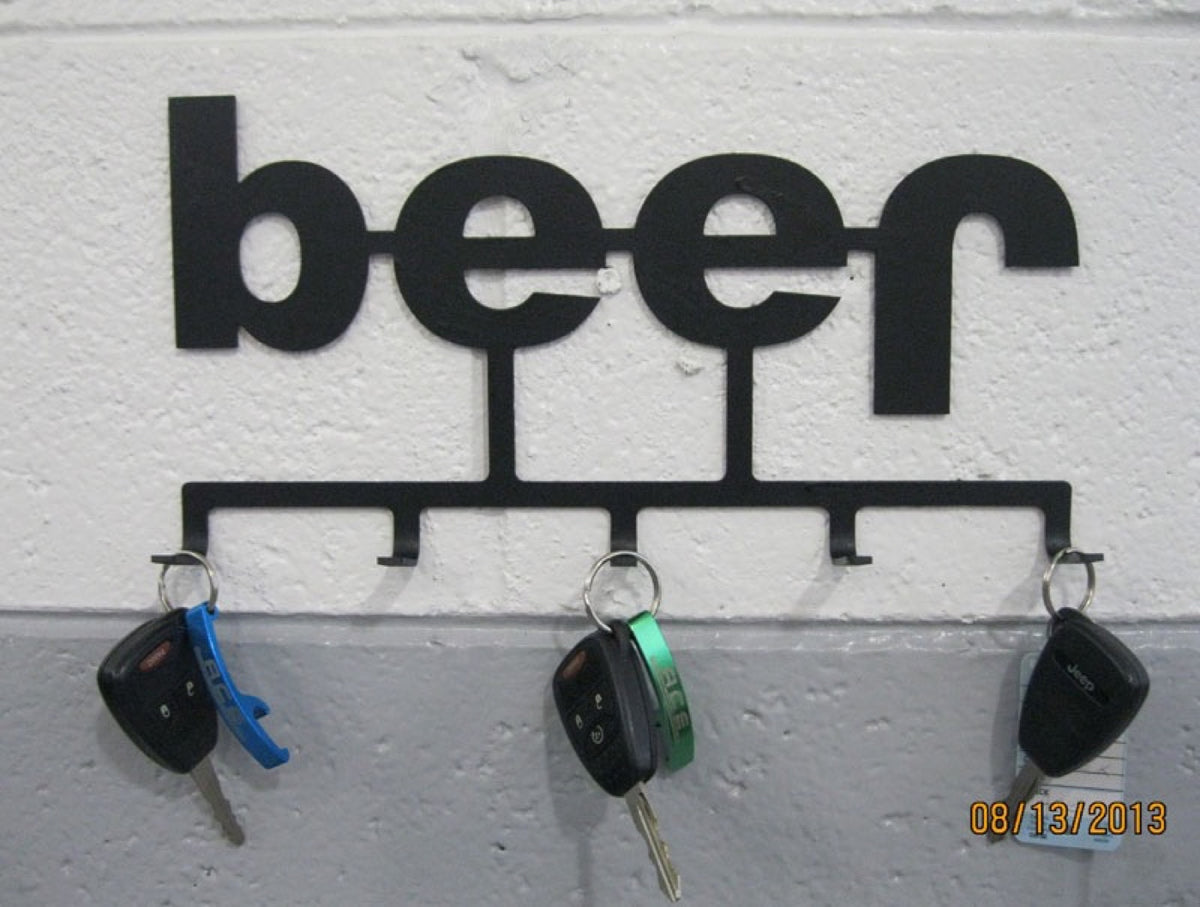 Ace Beer Key Holder - Wrangler TJ - Black