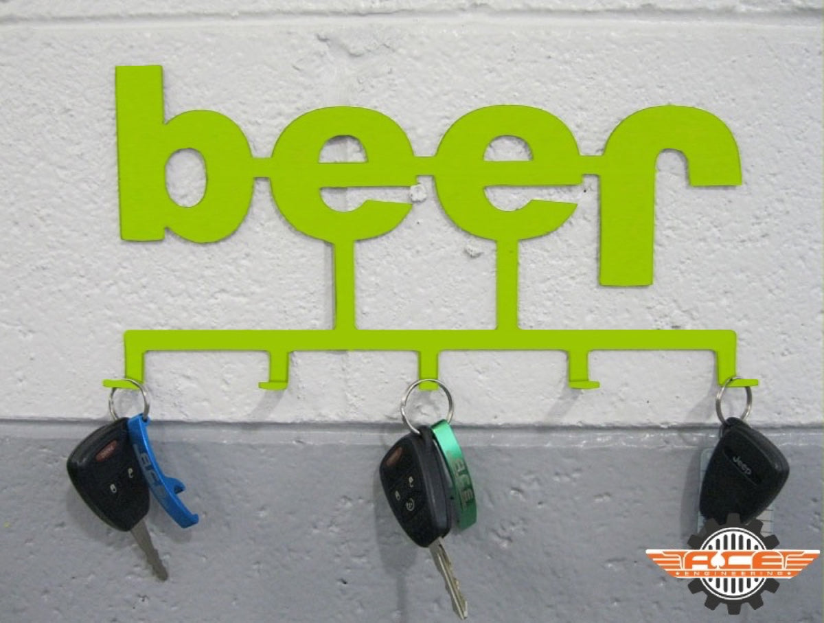 Ace Beer Key Holder - Gladiator JT - Gecko Green