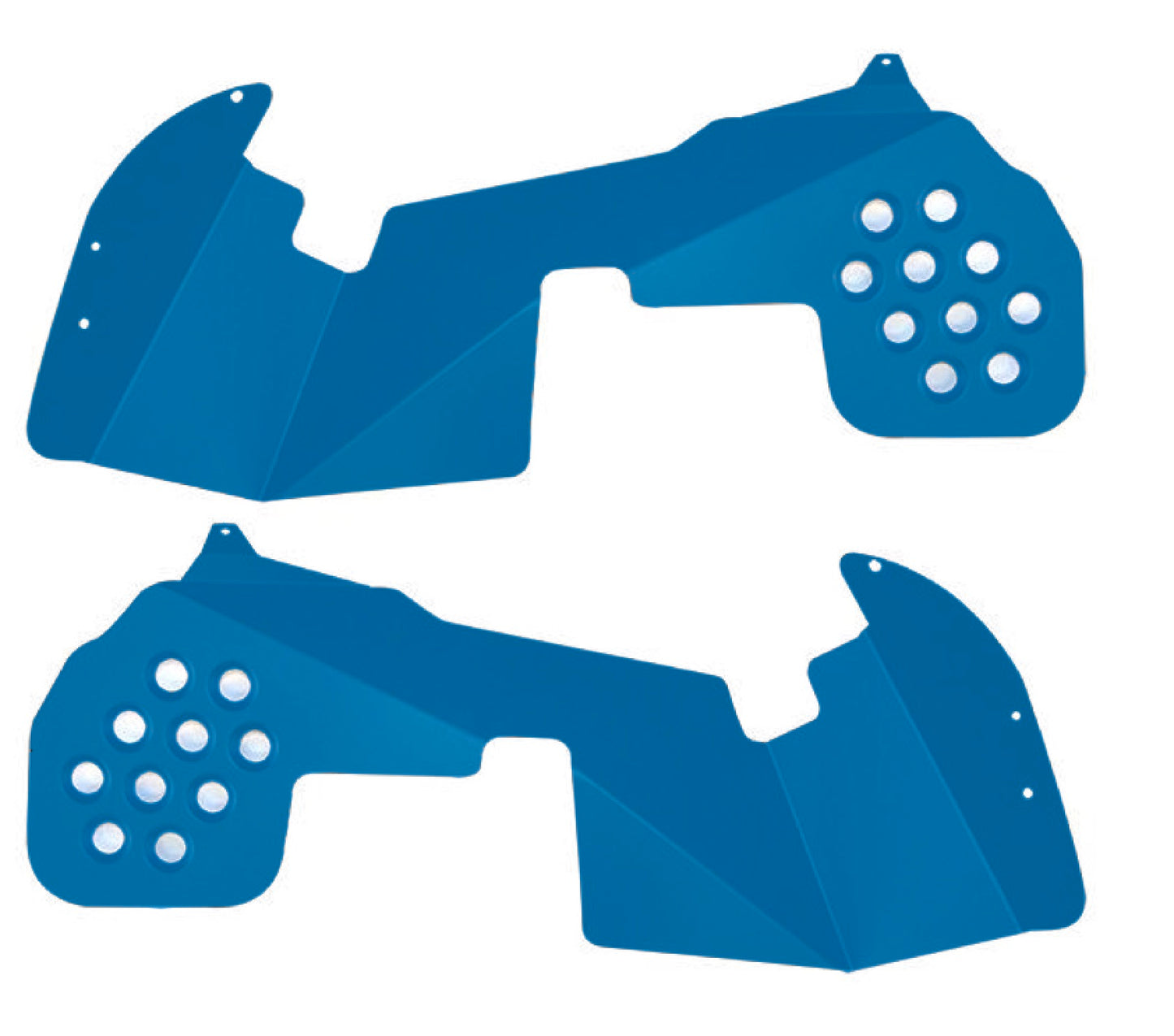 Steinjäger Fenders Wrangler JL 2018 to Present Inner Front Only Playboy Blue