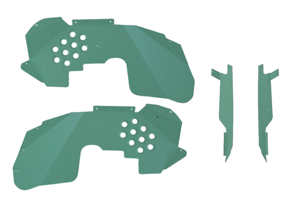 JK Ace Inner Fenders Front and Insert, Falcon - Tiffany Blue