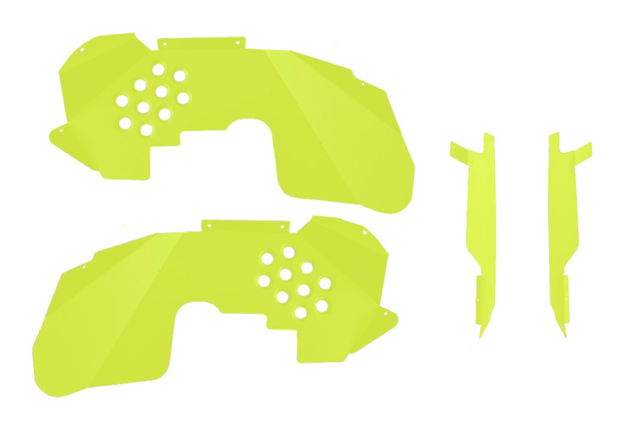 JK Ace Inner Fenders Front and Insert, Falcon - Neon Yellow