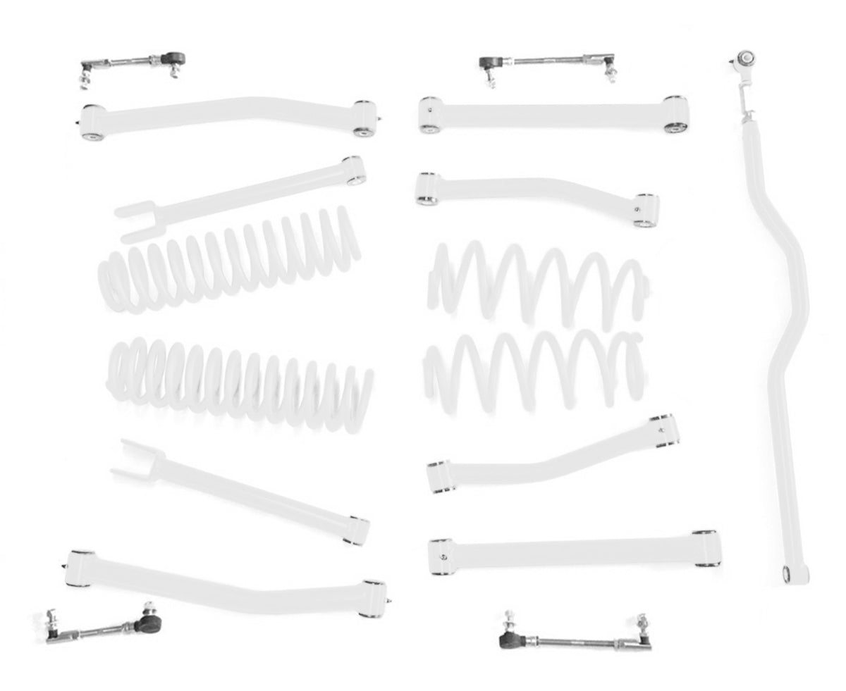 JK 2.5-Inch Lift Kit - Style 24-A - Cloud White