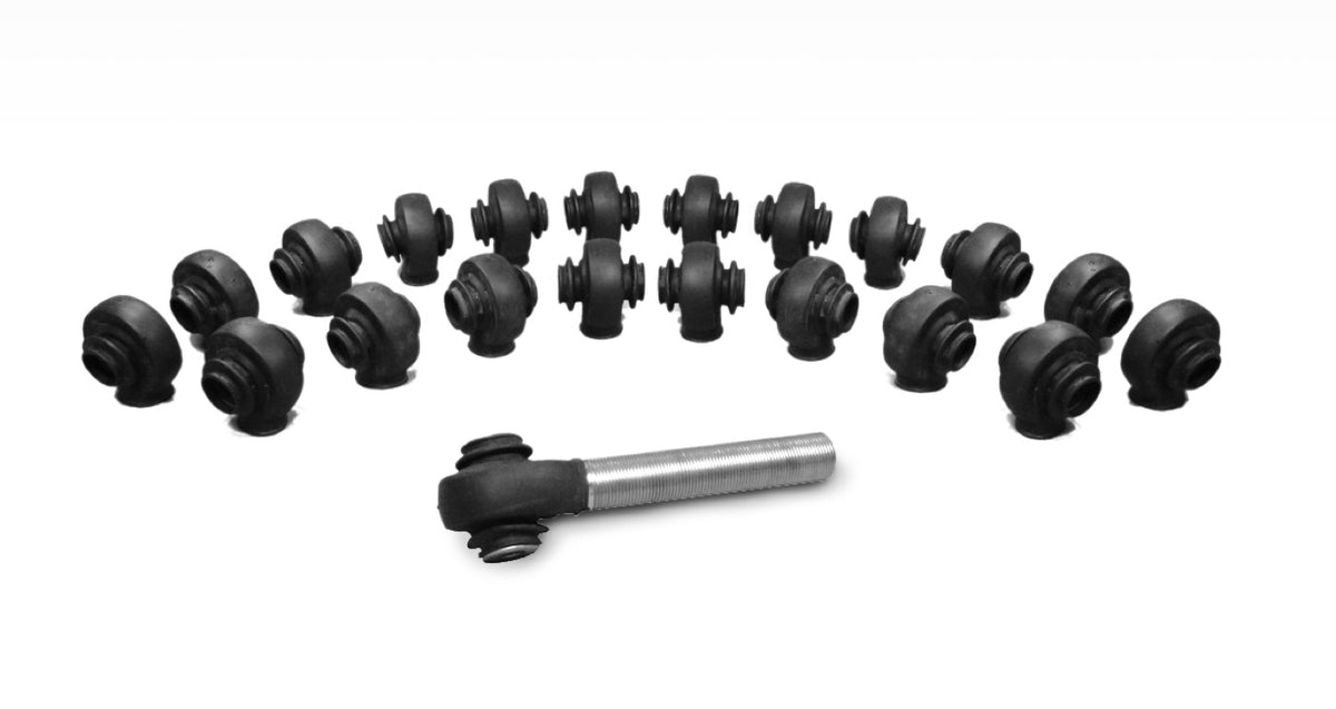 Rod-End Rubber Boots - 0.500 Bore Rod Ends - to fit over high misalignment inserts - Bulk Packaging - 20 Pack